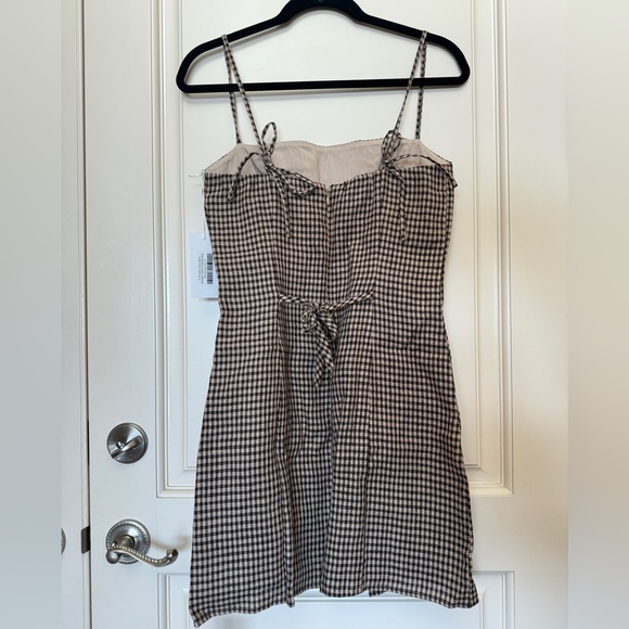 Reformation Tovianna Linen Dress Brand New Never Worn w/ Tags Size 6 - Picture 2 of 5